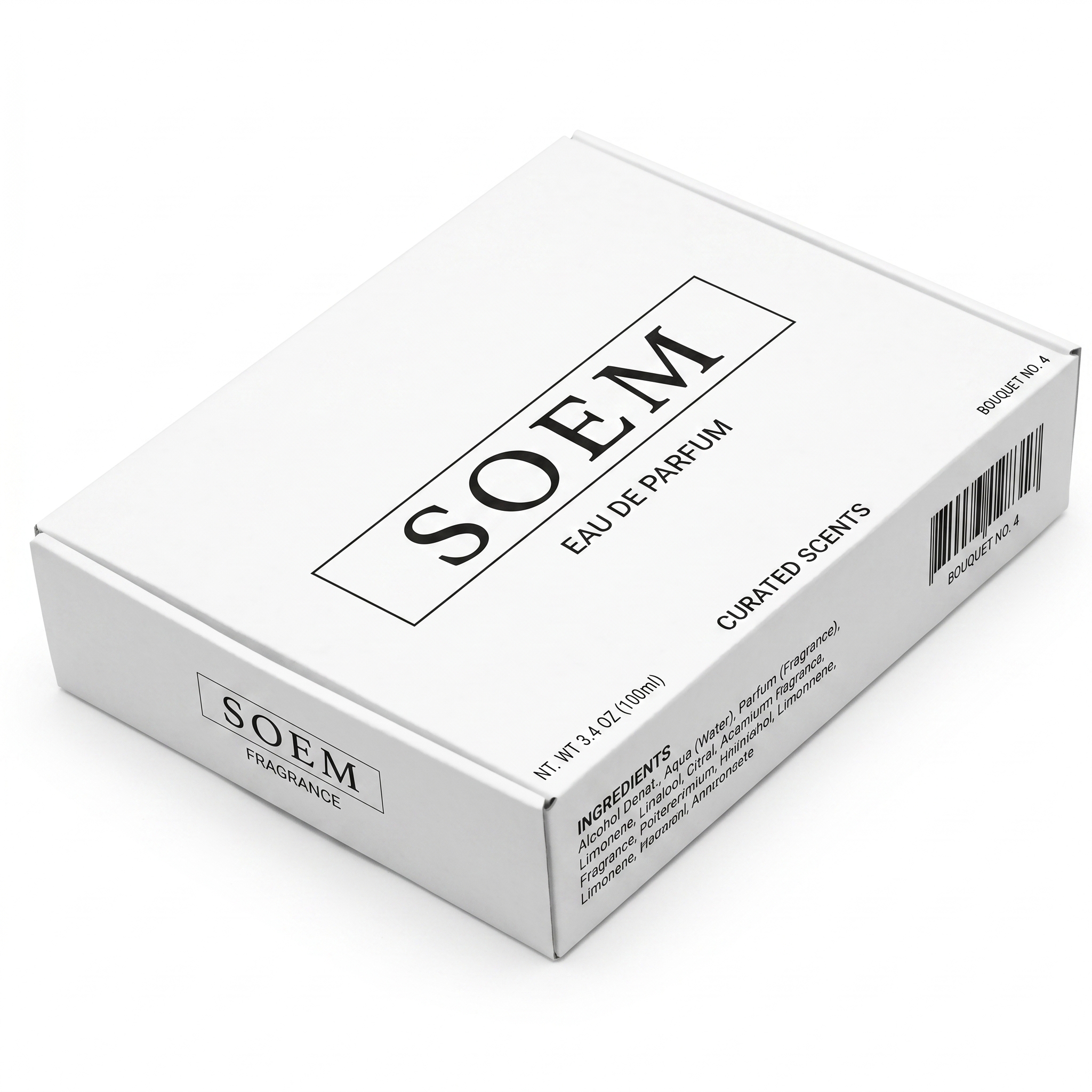 SOEM 커스텀 패키지 박스 제작 - 향기 제품 전용 포장